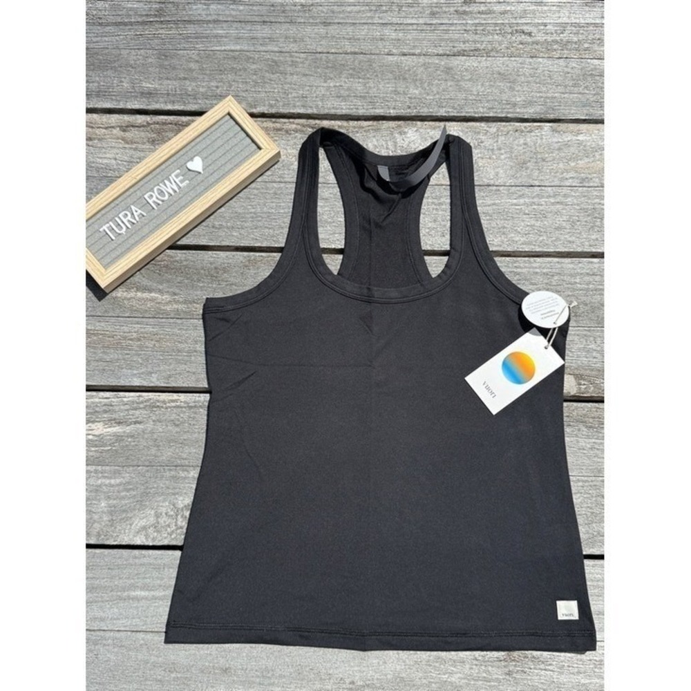 VUORI Lux Racerback Tank Black Size XS NWT 🖤✨